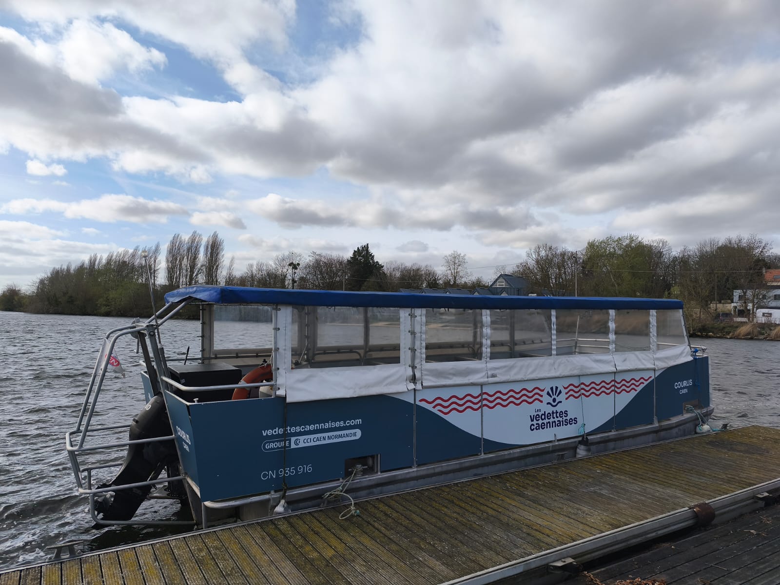 Bateau Courlis - Vedettes Caennaises