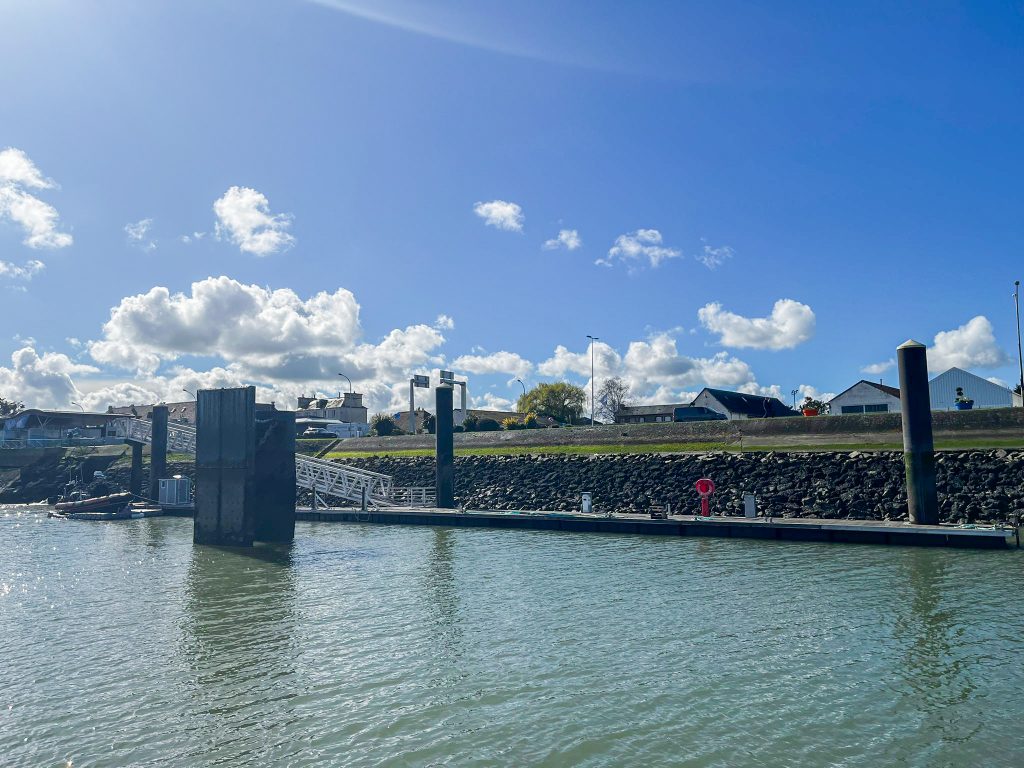 Ponton de départ - Ouistreham
